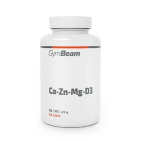 Vápník-zinek-hořčík-vitamín D3 - GymBeam (90 kaps.) (108934-1-90caps)