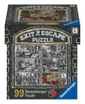 RAVENSBURGER Únikové EXIT Strašidelné sídlo 6: V garáži 99 dílků