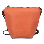 Dámská koženková crossbody Lenica, oranžová