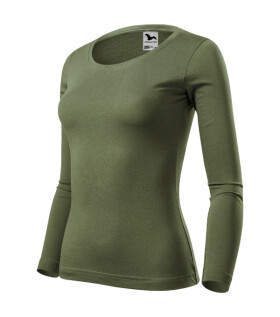Fit-T LS triko dámské khaki XS