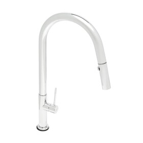 Dřezová baterie SAT s vytahovací sprškou, 2 proudy chrom SATBSD288 SATBSD288