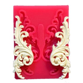 Cesil Silikonová forma Ornamenty 3 2 cm