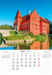 Nástěnný kalendář 2025 Nejkrásnější místa ČR