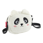 Miquelrius B2F - dětská kabelka Fluffy Love, panda, černo - bílá