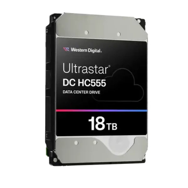 WD Ultrastar DC HC555 18TB / HDD / 3.5" SAS III / 7 200 rpm / 512MB cache / pro datová centra (WUH722018CL5204)