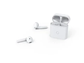 QCY T7 TWS bílá / bezdrátová sluchátka / Bluetooth 5.0 / mikrofon / IPX4 (6957141405871)
