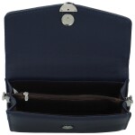 Módní dámská koženková kabelka do ruky MaxFly Jolanta, tmavě modrá