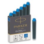 Parker 1502/0150409 inkoustové mini bombičky modré 6 ks