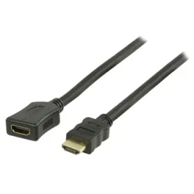 Valueline GOLD černá / Prodlužovací HDMI kabel / 3D/4K podpora / 3 m (VGVP34090B30)