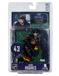 McFarlane Figurka Quinn Hughes #43 Vancouver Canucks NHL 7" Figure SportsPicks Black Jersey