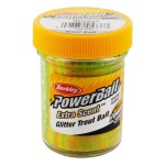 Berkley Těsto na pstruhy PowerBait Natural Glitter - Cheese Fluo Orange Glitter,Berkley Těsto na pstruhy PowerBait Natural Glitter - Cheese Fluo Orang