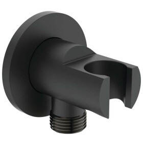 IDEAL STANDARD - Idealrain Držák sprchy s přípojkou, černá BC807XG