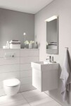 DURAVIT - Vero Umyvadlo nábytkové 50x47 cm, s 1 otvorem pro baterii, s WonderGliss, alpská bílá 04545000271