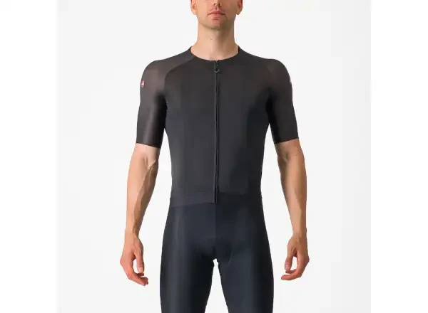 Castelli Aero Race 7.0 pánský dres krátký rukáv Light Black vel. L