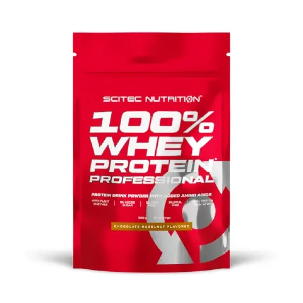 Scitec Nutrition 100% WP Professional 500 g chocolate hazelnut (17365)