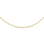 LUNICA Stříbrný řetízek GOLD BOX 45cm 0294