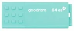 GOODRAM UME3 CARE USB 3.0 64GB zelená (3ks) / Flash disk / USB-A 3.0 / čtení: 60MBs / zápis: 20MBs (SET UME3-0640CRR11)