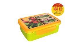 Zdravá sváča Recepty - komplet box zelená/žlutá (barva zelená/žlutá)