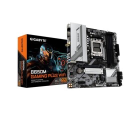 GIGABYTE MB Sc AM5 B650M GAMING PLUS WF, AMD B650, 4xDDR5, 2xDP, 1xHDMI, WiFi, mATX EDF_1706218