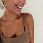 ELENYS Sparkle – pozlacený náhrdelník 18K žluté zlato Délka náhrdelníku: 35+5 cm / max. 40 cm