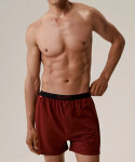 Boxerky Atlantic 2MBX-025/25 A'2 S-2XL grafitovo-červená S