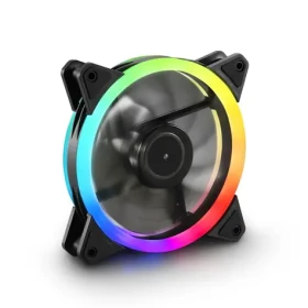 Sharkoon SHARK Blades RGB černá / větráček / 120mm / RGB / 18.2 dBA / 1200 RPM / 94,8 m3h (4044951026876)