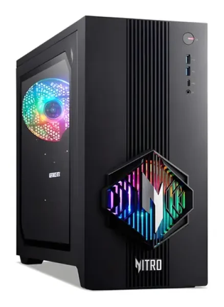 Acer Nitro N30-100 černá / Herní počítač / AMD Ryzen 5 8500G / 32GB DDR5 / 1TB SSD / RX 9060 XT 8GB / W11H (DG.E53EC.003)