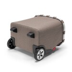 Nákupní košík na kolečkách Reisenthel Carrycruiser Herringbone mokka