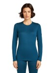 Dámské merino tričko s dlouhým rukávem ICEBREAKER Wmns 260 Tech LS Crewe, Atlantis velikost: M