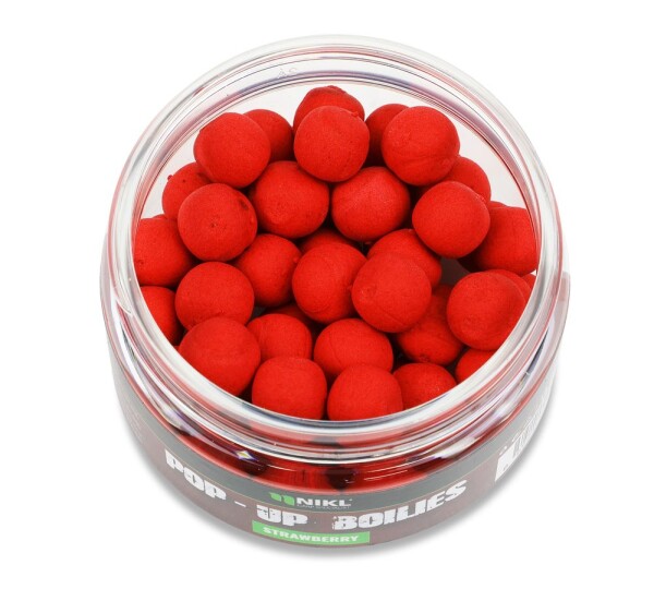 Nikl Plovoucí boilies 10mm 20g - Jahoda,Nikl Plovoucí boilies 10mm 20g - Jahoda