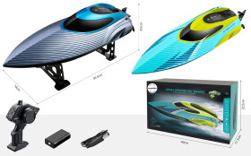 Mamido Loď na dálkové ovládání Neotune High Speed Max zelená