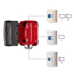 TORK 659008 zásobník na role se středovým odvijením 35,6 x 24,5 x 23,2 cm M2