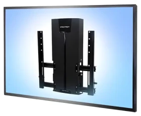 Ergotron Glide Wall Mount VHD černá / Nástěnný držák TV / 46-63" / Nosnost 31,8 kg / Výsuv 40 cm / Náklon 10° (61-128-085)