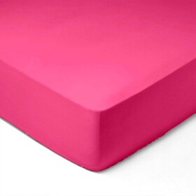 DekorTextil Dětské JERSEY prostěradlo růžové ROZMĚR: (š/d/v) 60 x 120 x 20 cm