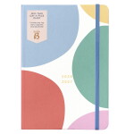 Busy B Denní diář Spot Day a Page A5 2026/27, modrá barva, papír