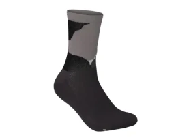 POC Essential Print ponožky Splashes Multi Sylvanite Grey vel.