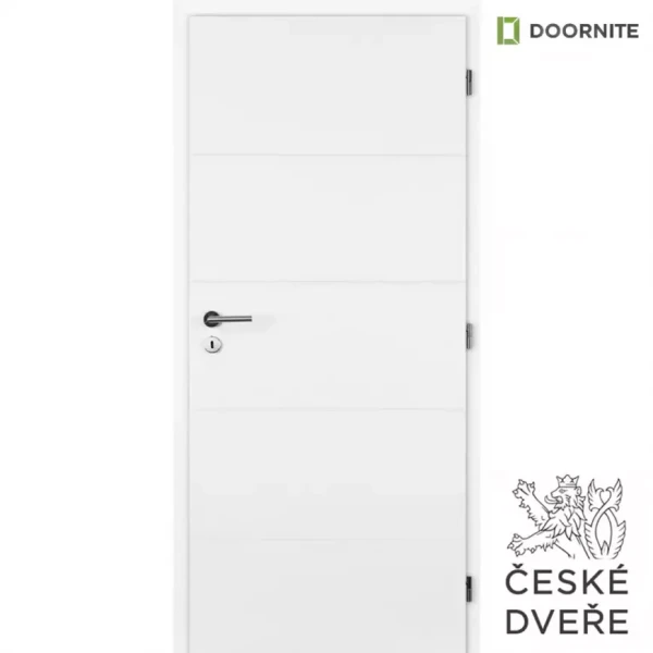 Interiérové dveře Quatro plné 80P bílé