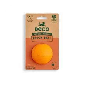 Beco Fetch Ball Hračka pro psy oranžová 6,5cm (BG-756285)