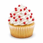 Cukrové perly SweetArt červené a bílé 5 mm (40 g)