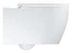 GROHE - Start Round Závěsné WC se sedátkem SoftClose, Rimless, alpská bílá 103848SH00