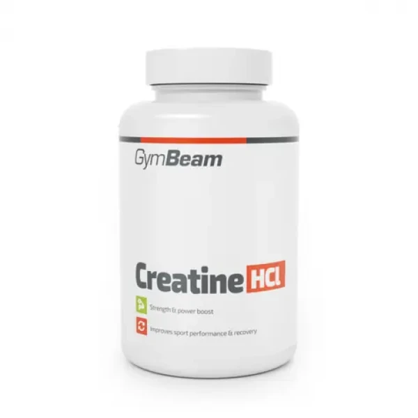 Kreatin HCl - GymBeam (bez příchuti, 120 kaps.) (28080-120kaps-bez-prichute)