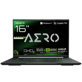 GIGABYTE AERO X16 1VH93CZC94AH šedá / 16" WQXGA 165Hz / AMD Ryzen AI 7 350 / 16GB / 1TB SSD / RTX 5060 8GB / W11H (GIGABYTE AERO X16 1VH93CZC94AH)