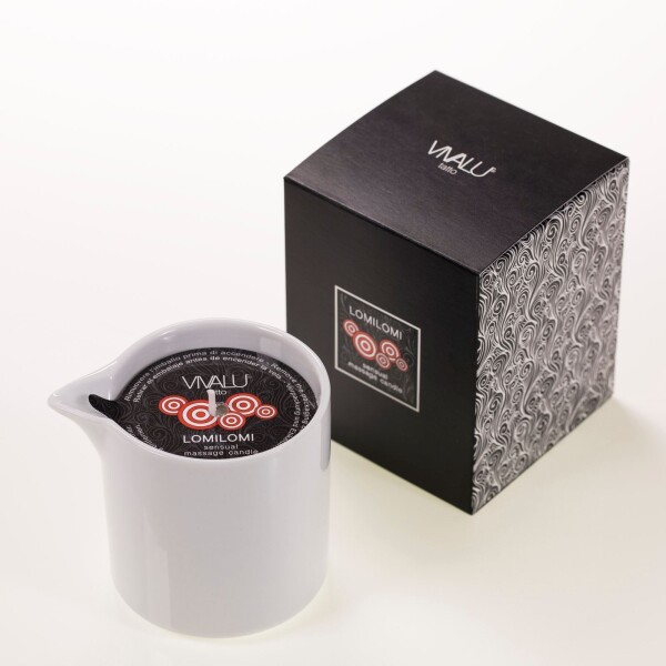 Vivalu masážní svíčka na bázi bambuckého a kokosového oleje 150 ml LUMEN Vivalu masážní svíčka na bázi bambuckého a kokosového oleje 150 ml LUMEN