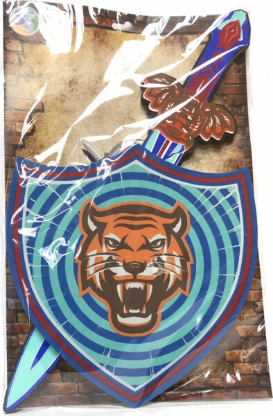 Pěnový meč a štít Tygr