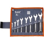 Klíče ploché otevřené oboustranné Crv 8 ks 6-22 mm Extol Premium 6119