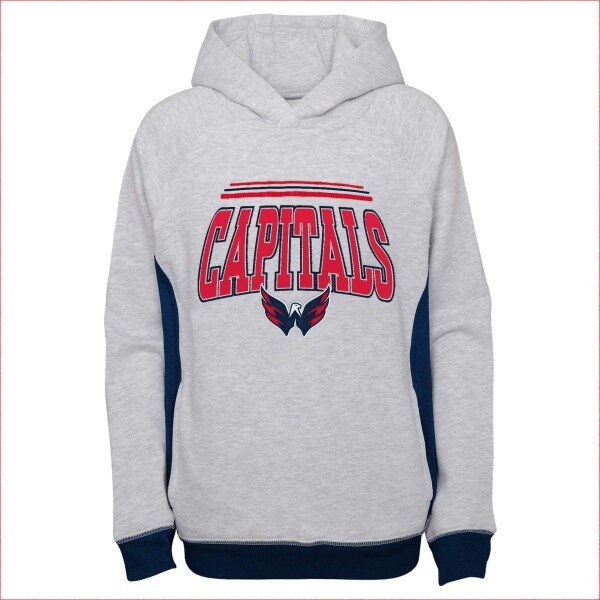 Outerstuff Dětská Mikina Washington Capitals Power Play Raglan Pullover Velikost: Dětské let)