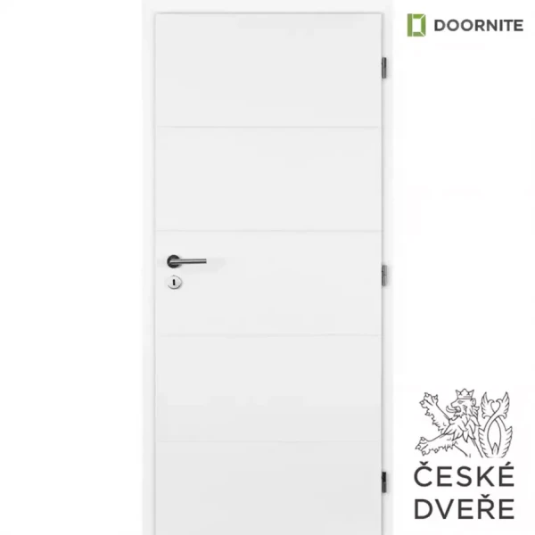 Interiérové dveře Quatro plné 70P bílé