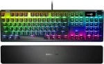 SteelSeries Apex Pro černá / Herní klávesnice / Mechanická / OmiPoint / RGB podsvícení / US layout (64626)