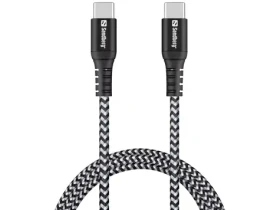 Sandberg Survivor USB-C Cable 1M 100W / nabíjecí kabel USB-C na USB-C