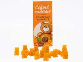 Lipoo Čajoví medvídci s příchutí pomeranče a skořice 50g